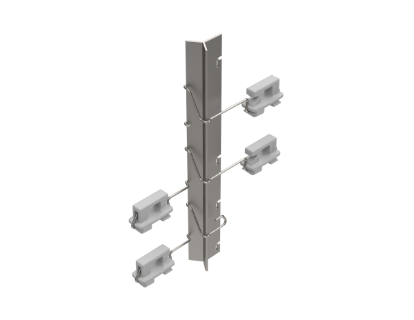 Clip-On Outrigger 150mm (Y-Post) - Box of 60