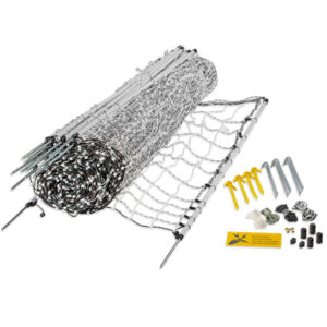 Poultry Netting 50m/164ft (Black & White)