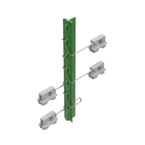 Clip-On Outrigger 75mm (3”) (T-Post)