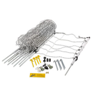 Pig Netting 30m/100ft (Black & White Strutted)