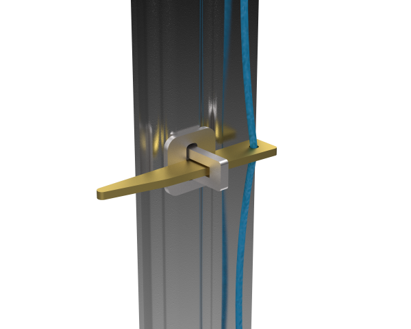 2600mm Strainer Board - Wedge Clamp - Image 4